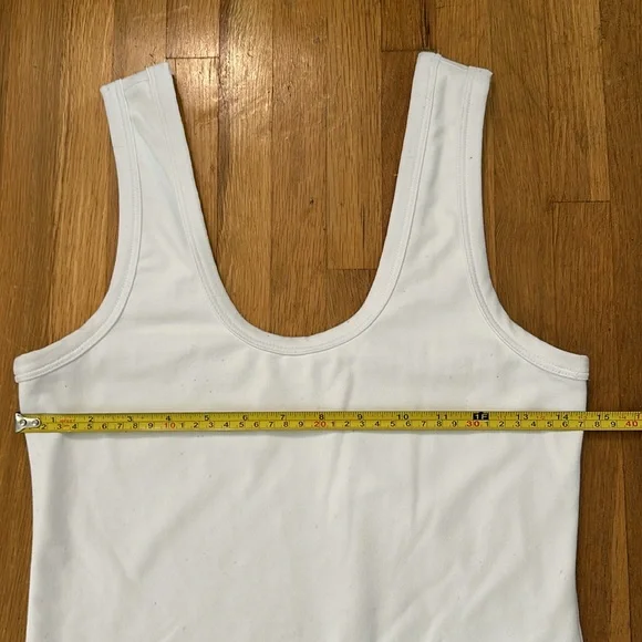 *last chance!!* nuuds | Women’s white scoop neck bodysuit - Picture 9 of 16